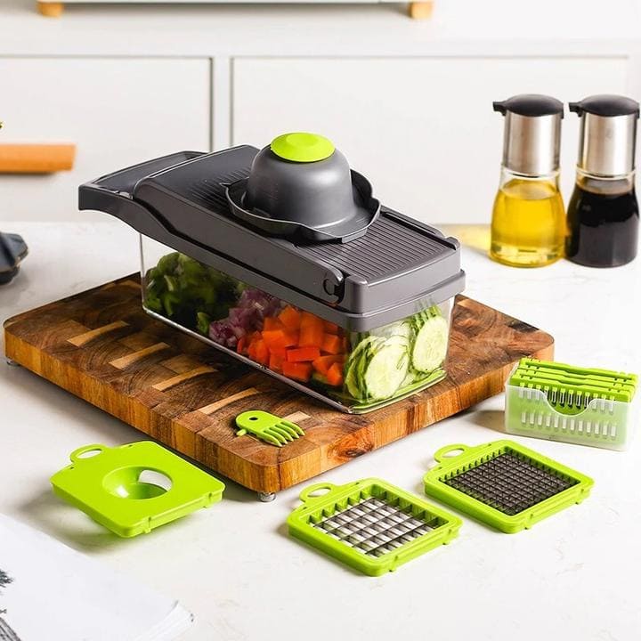 Cortador multifuncional de verduras 8 en 1